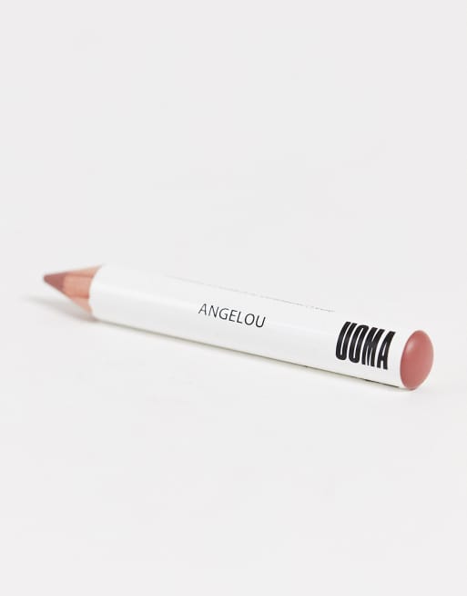 Lápiz de labios Beauty Badass Matte tamaño pequeño de UOMA: Tono Angelou, 4 de 4