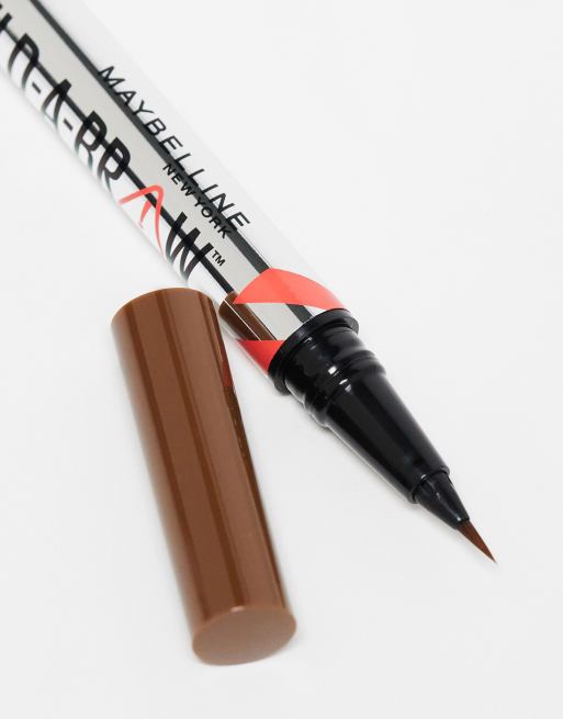 Lápiz para cejas con gel Build-A-Brow 2 Easy Steps de Maybelline: Tono marrón medio, 4 de 4