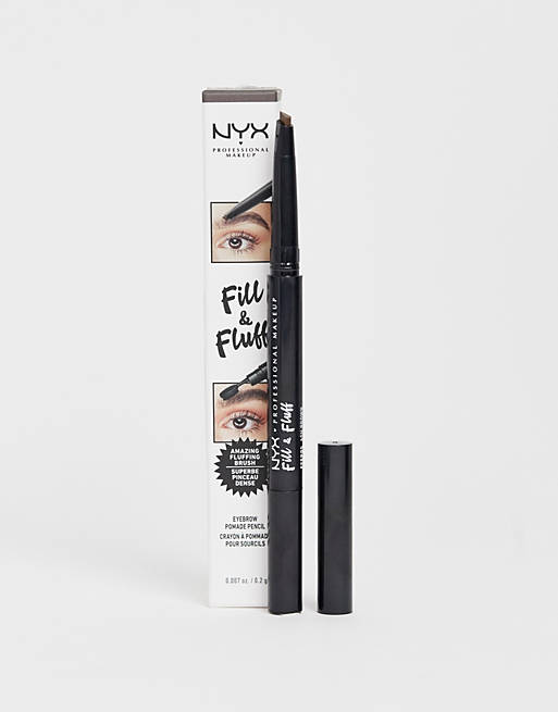Lápiz pomada para las cejas Fill & Fluff de NYX Professional Makeup