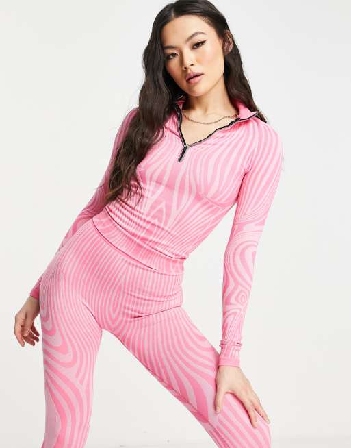 LAPP – Illusion – Rosa jacka i seamless design, del av set