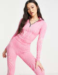 [Lapp The Brand] LAPP illusion seamless jacket in pink (part of a set) S Bright pink