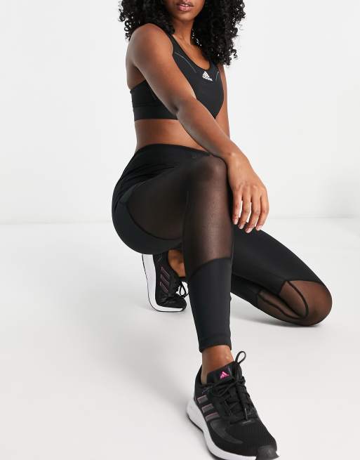 LAPP mesh leggings in black (part of a set), 3 of 4