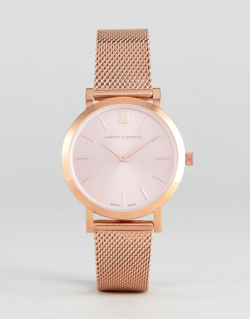 Larsson and jennings rose gold watch new arrivals