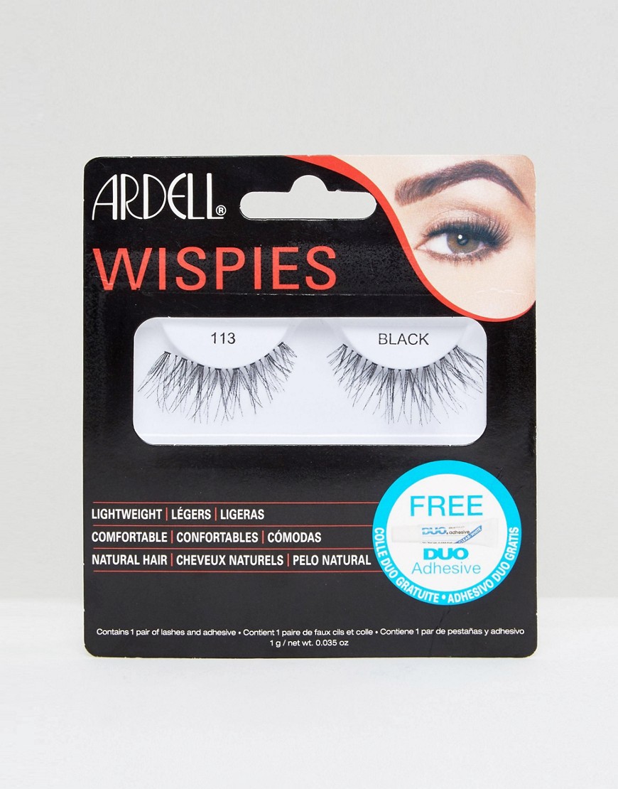 Lashes Wispies 113 fra Ardell-Sort