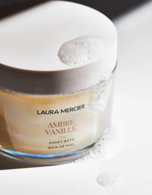 入浴剤・バスソルト LAURA MERCIER AMBRE VANILLE HONEY BATH LM_1H25_HONEY_BATH_FS_W_DIPPER