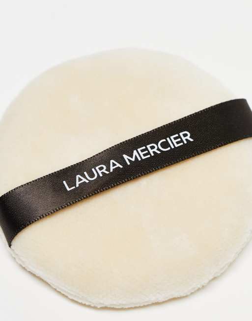 Laura Mercier – Jumbo-Set mit durchscheinendem, lockerem Setting-Puder + Veloursschwamm – Transluscent, 3 von 4