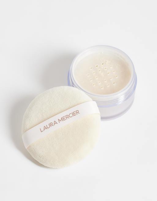 Laura Mercier The Finishing Touch Translucent Loose Setting Powder Ultra Blur & Puff - Translucent, 3 van 4
