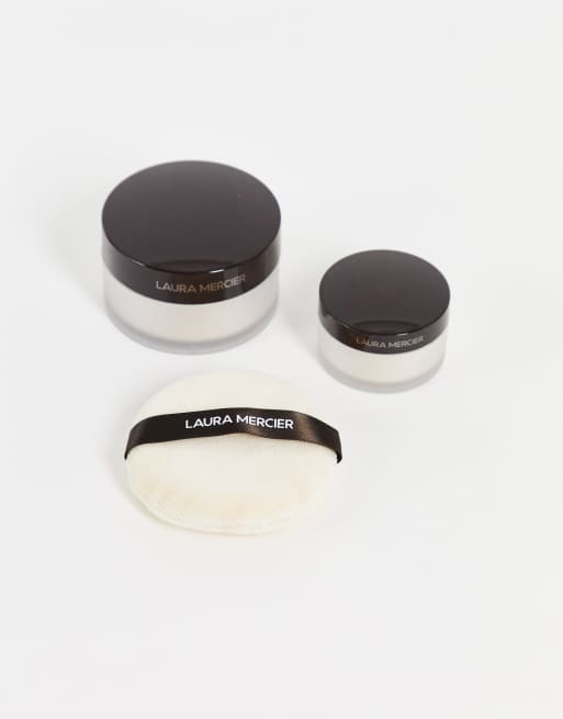 Laura Mercier - Translucent Loose - Set con cipria fissante in polvere libera tonalità Translucent (risparmia il 37%) 