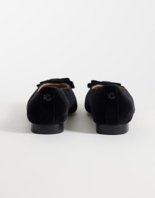 Lauren by Ralph Lauren Audri bailarinas negras, 4 de 5