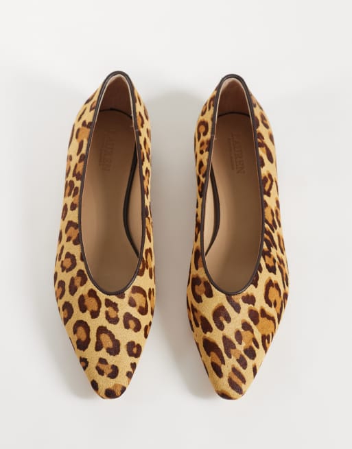 Lauren by Ralph Lauren Audri ballerines imprimé léopard, 2 de 4