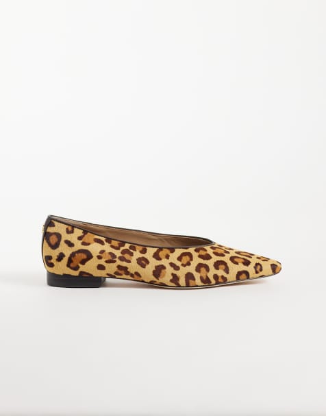 Lauren by Ralph Lauren Audri ballet pump in leopard print - view 1