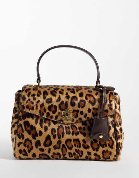 Lauren by Ralph Lauren axelväska i leopardmönster - view 1