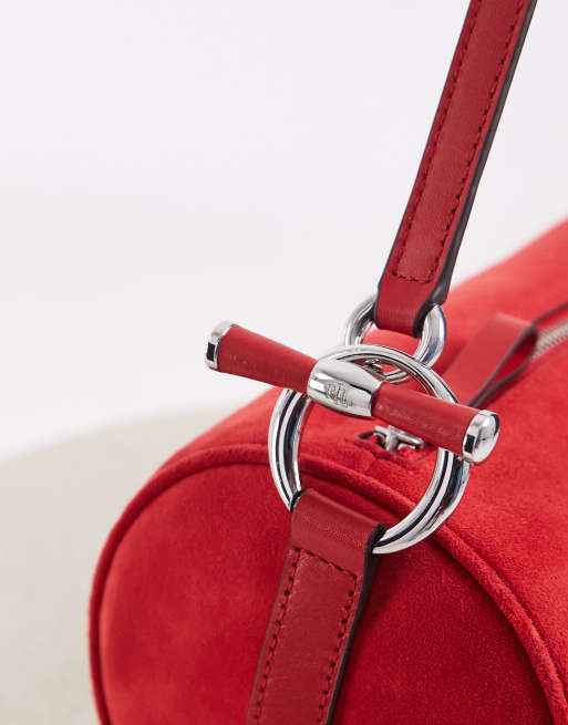 Lauren by Ralph Lauren Blake Schultertasche in Rot, 4 von 4