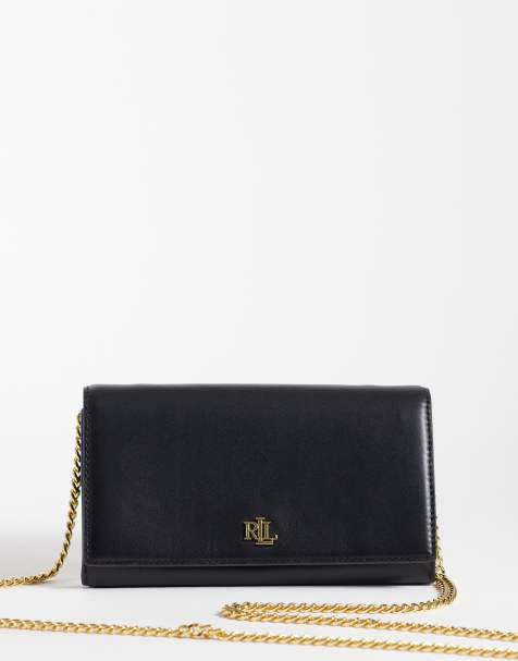 Lauren by Ralph Lauren - Bolso negro con cadena larga - view 1