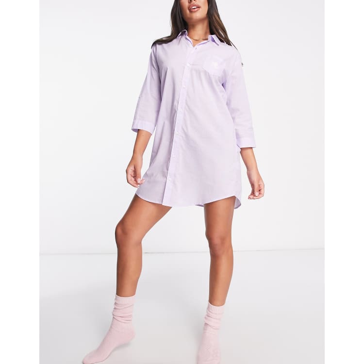 Camicia da notte ralph lauren outlet