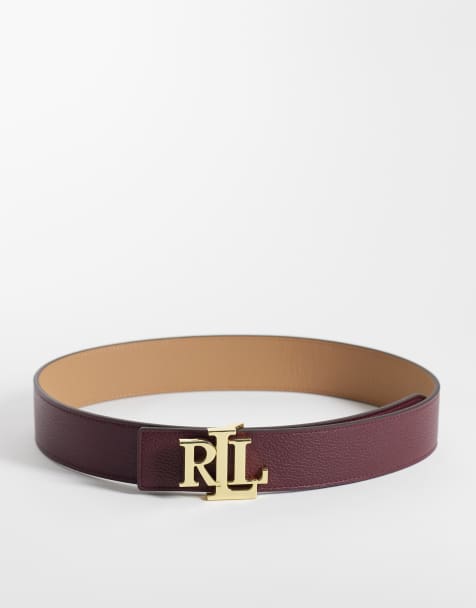 Lauren by Ralph Lauren ceinture réversible 30 bordeaux - view 1