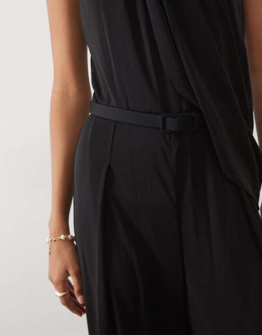Lauren by Ralph Lauren - Combinaison de soirée sans manches - Noir, 3 de 4