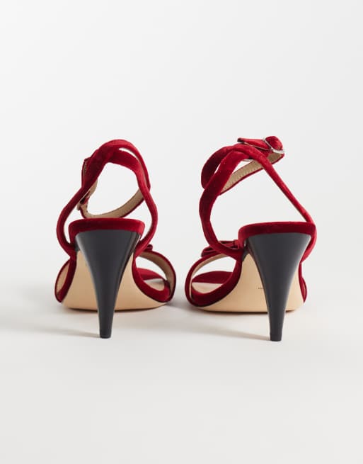 Lauren by Ralph Lauren Gracy hak in rood, 4 van 5