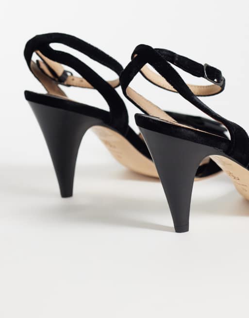 Lauren by Ralph Lauren Gracy-hæl i sort, 5 af 5