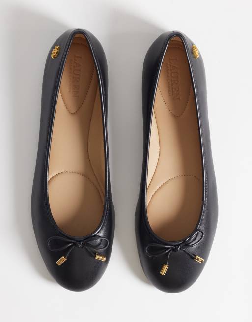 Lauren by Ralph Lauren Jayna ballet flat in black, 2 of 4