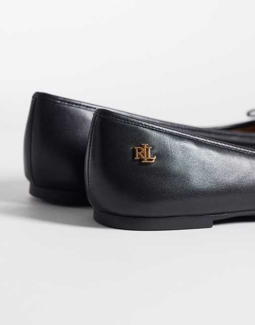 Lauren by Ralph Lauren – Jayna – Czarne balerinki, 3 z 4