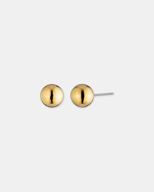 Lauren by Ralph Lauren Jewellery 6mm gold tone stud earrings in gold