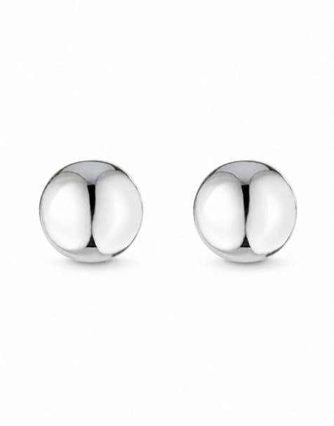 Lauren by Ralph Lauren Jewellery Sterling silver ball stud earrings in silver - view 1