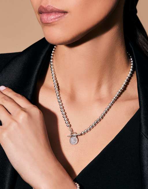 Lauren by Ralph Lauren Jewellery Sterling silver padlock beaded