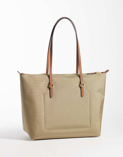 Lauren by Ralph Lauren Keaton nylon bag in clay, 4 of 4