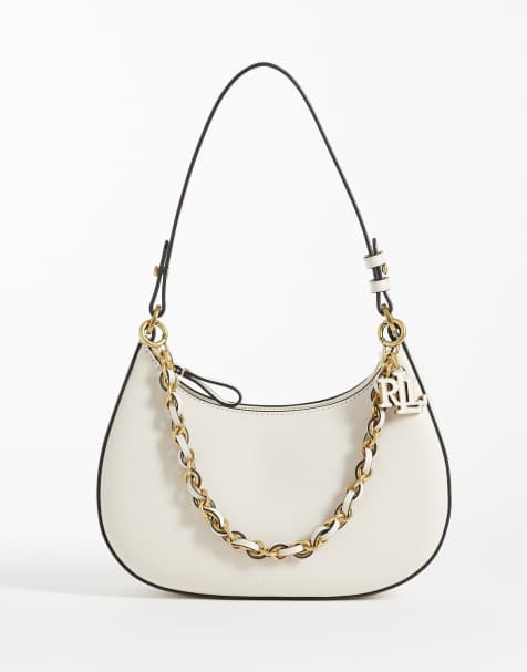 Lauren by Ralph Lauren - Marcy - Borsa da spalla bianca - view 1