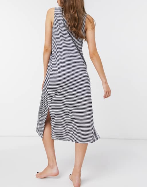 Lauren by Ralph Lauren night dress in avy stripe