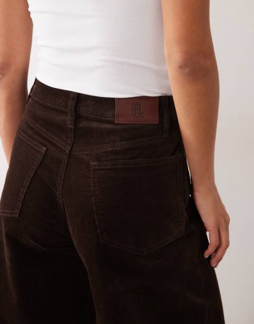 Lauren by Ralph Lauren pantalon large marron, 4 de 5