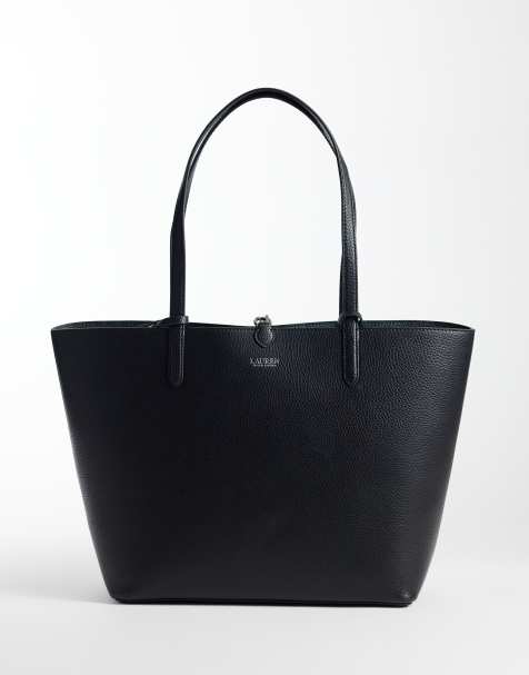 Lauren by Ralph Lauren reversible tote bag in black - view 1