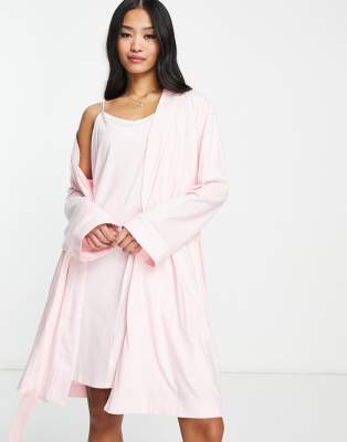 lauren-by-ralph-lauren-rosa-set-med-morgonrock-i-kimonostil-och