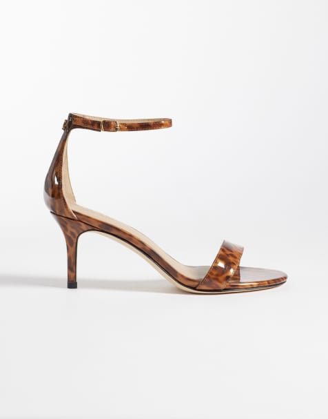 Lauren by Ralph Lauren - Sandales à talon et brides - Marron - view 1