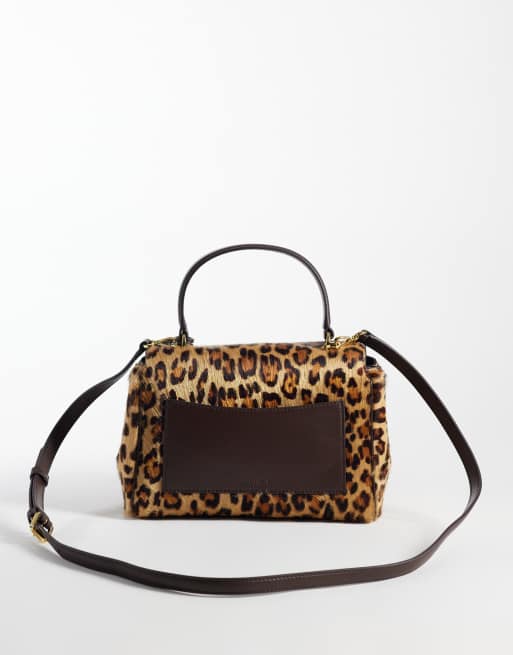 Lauren by Ralph Lauren satchel bag in leopard, 4 of 4