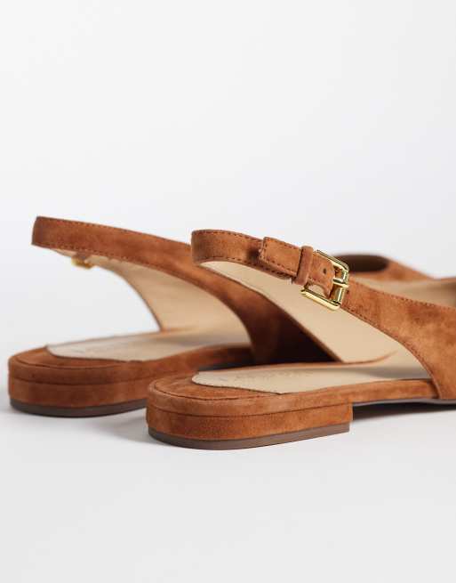 Lauren by Ralph Lauren slingback in brown, 3 of 4