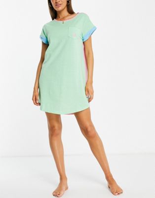 Lauren by Ralph Lauren t-shirt nightdress in mint