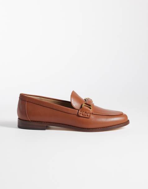 Lauren by Ralph Lauren Tasha loafers in brown - view 1