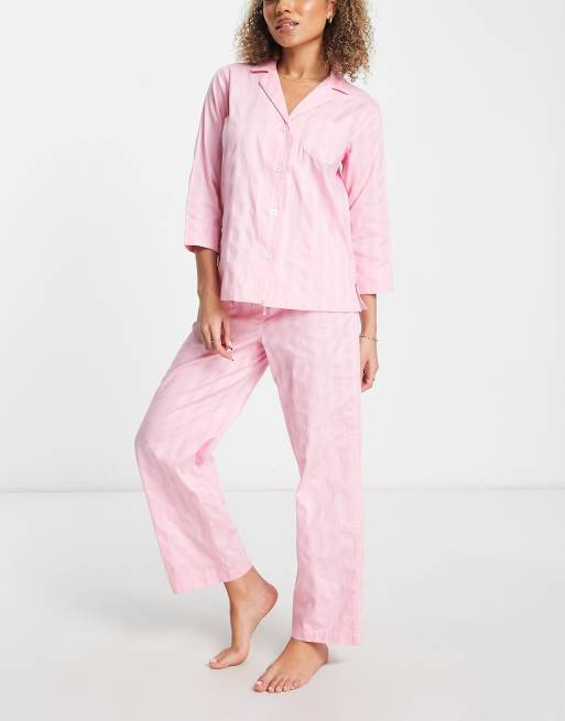 Pink polo outlet pajamas