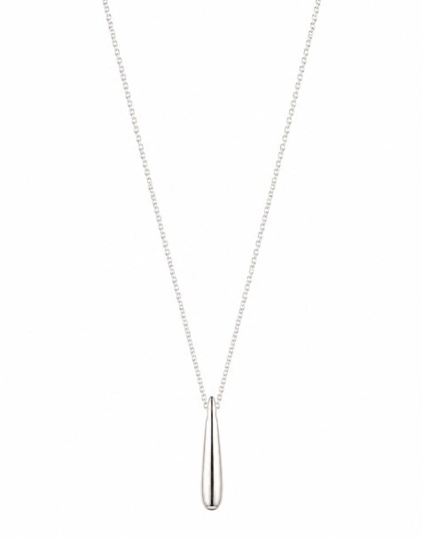 Lauren Ralph Lauren Jewellery Sterling silver teardrop pendant in silver - view 1