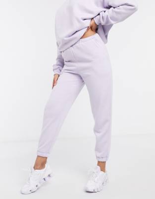 фото Лавандовые oversized-джоггеры от комплекта asos design-фиолетовый