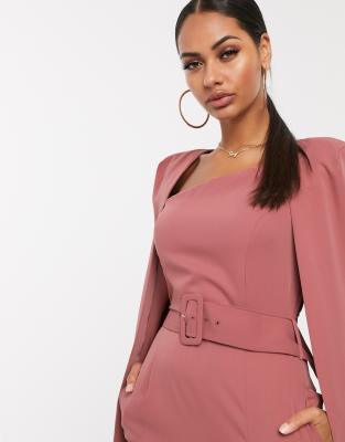 asos rose dress