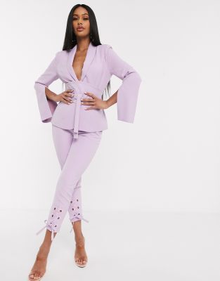 lavish alice lilac jumpsuit