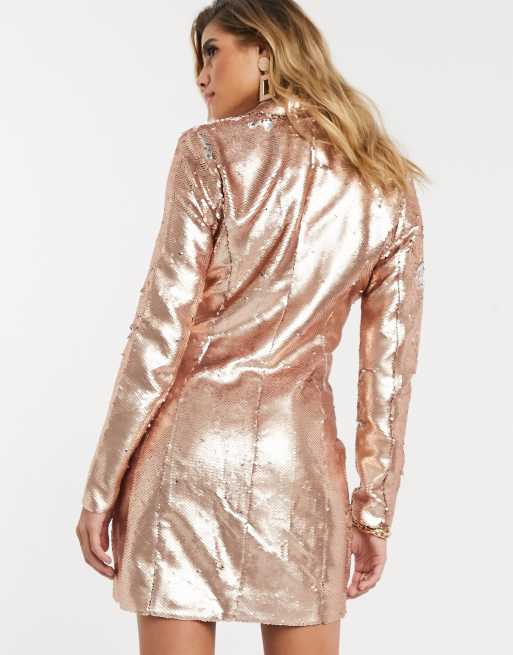 slim fit dress slacks Metallic Organza Blazer Dress – TORQADORN