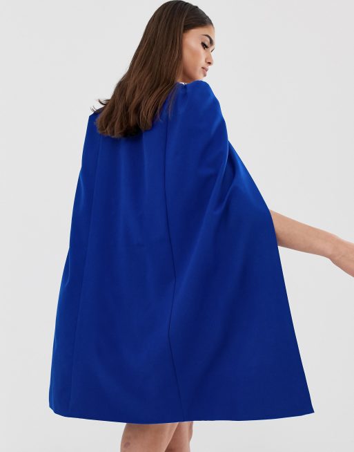 Royal blue hot sale cape blazer