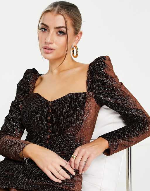 bohemian lace prom dress Long Floral Sequins Full Sleeves – TANYA BRIDAL off-the-shoulder wedding dress As Picture BLACK AND WHITE HOUNDSTOOTH Coat Size:48 L