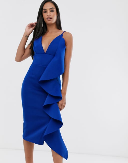 Blue on sale scuba dress