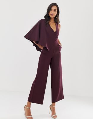 deep purple jumpsuit