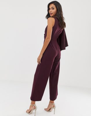 asos purple jumpsuit